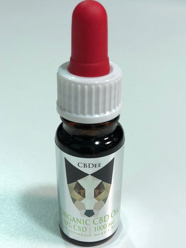 Zertifiziertes Bio CBD Öl 3% 300 mg 10 ml Hanföl certified organic full spectrum Cannabis hemp oil