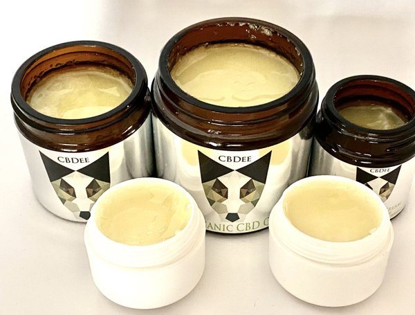Zertifizierte Bio CBD Creme 10% CBD 120 mg CBD 15 ml - Certified organic CBD cream concentrated
